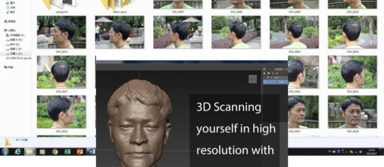 آموزش تبدیل عکس پانوراما موبایل به مدل سه بعدی قابل پرینت